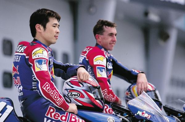 Garry McCoy et Noriyuki Haga - Team Red Bull 2001